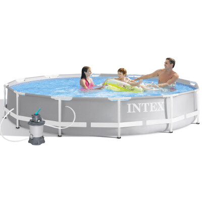 Intex Bazén Prism Frame 3,66 x 0,76 m s pískovou filtrací Standard EVO