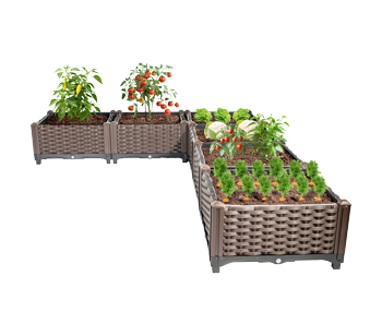 Záhony a květináče